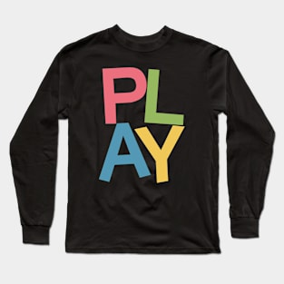 Play 1 Long Sleeve T-Shirt